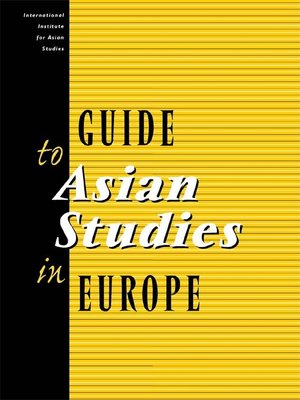 cover image of Guide to Asian Studies in Europe